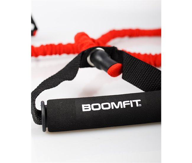 Elástico de Resistência Avançado - BOOMFIT Vermelho