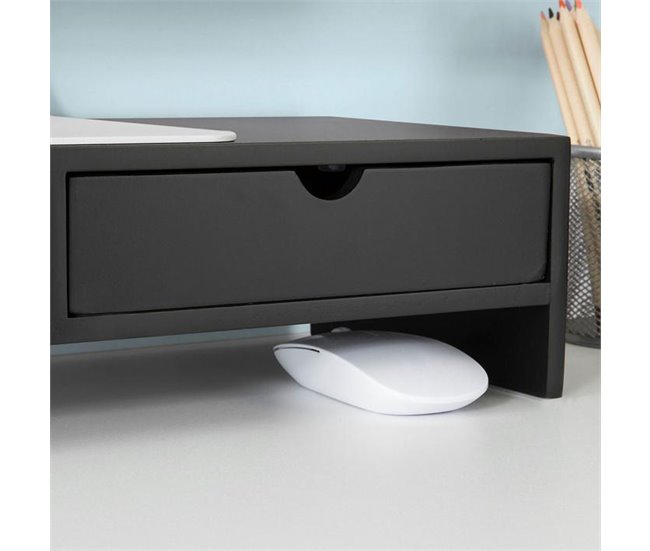 Suporte para ecrã de monitor BBF02-SCH SoBuy Preto