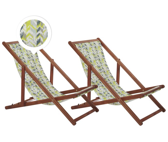 Beliani Cadeira lounge/relax ANZIO Multicor
