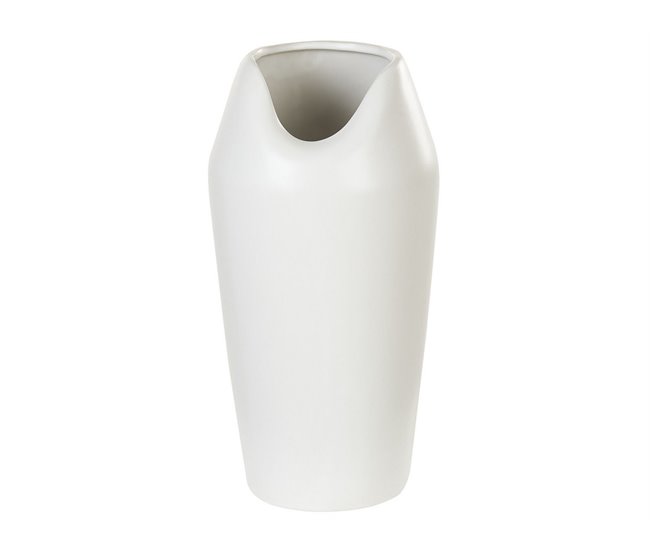Beliani Jarro decorativo APAMEA Branco