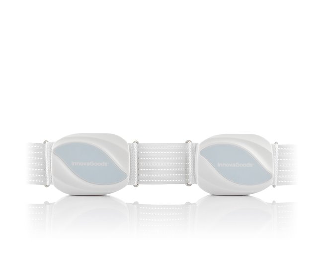 Cinto de Massagem Vibratório para Tonificar o Corpo Branco