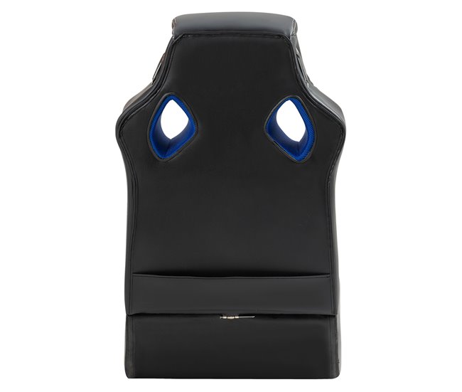 Cadeira GAMER com altifalante azul e preto Azul/ Preto