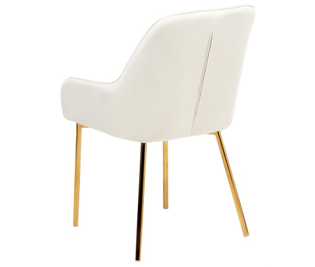 Beliani Cadeira de refeição LOVERNA II Creme
