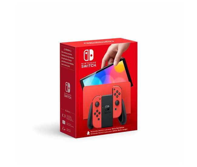 Nintendo Switch Mario Edition Vermelho