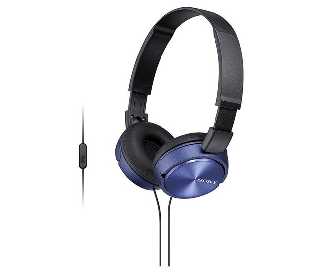 Auriculares de Diadema Azul