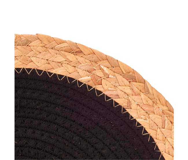 Base para descanso em tecido espiral esparto 3 coleção KINVARA Castanho
