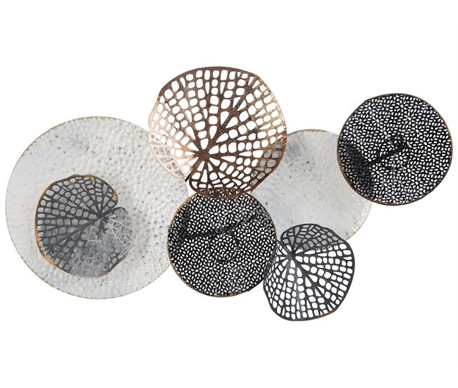Beliani Decoración de pared RHODIUM Branco