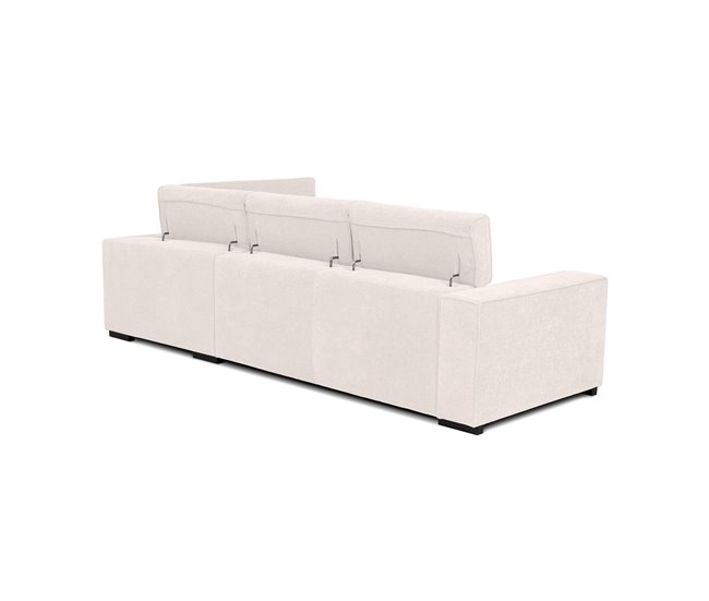 Sofá de canto com cama MACK Bege