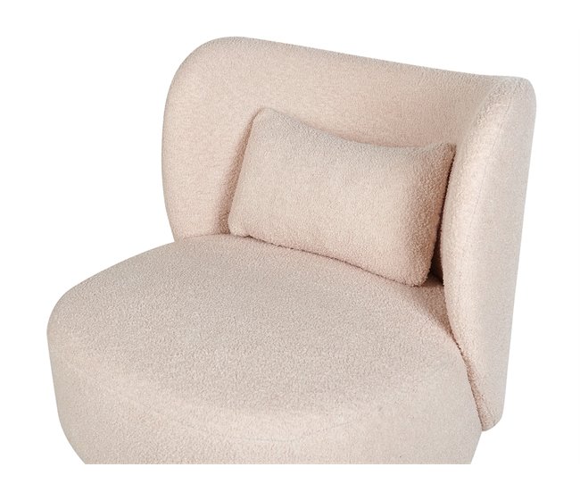 Beliani Poltrona OTSBY Bege