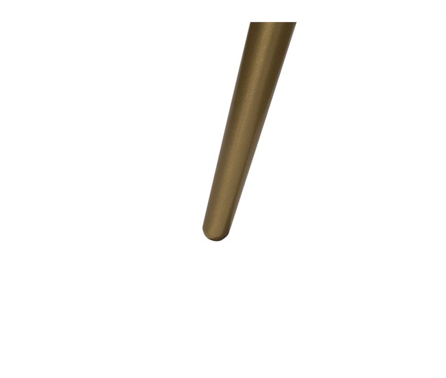 Beliani Mesa de apoio RAMONA 44x44 Dourado