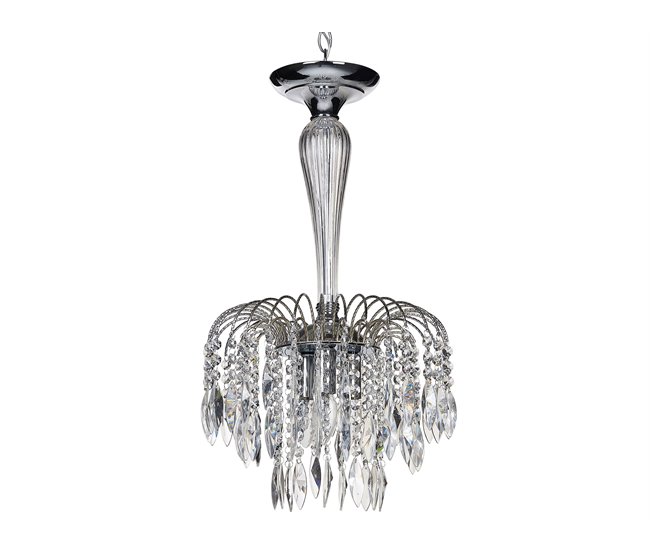 Beliani Lustre ORARA Cinza
