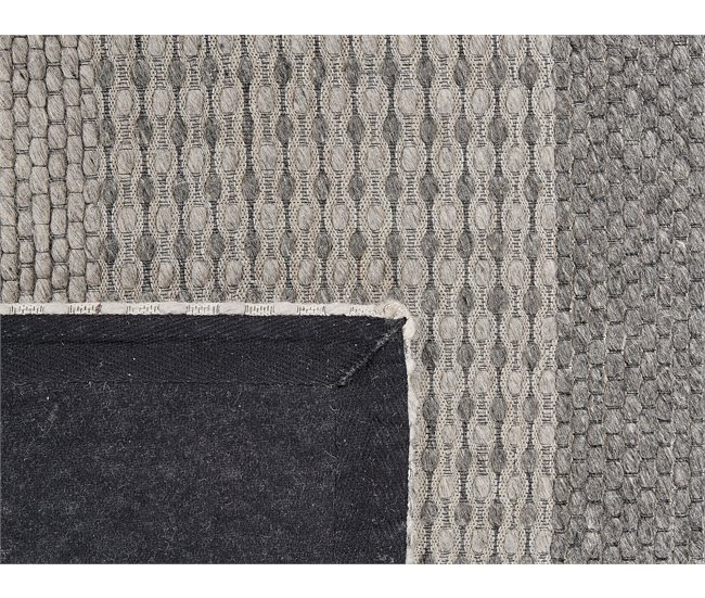 Beliani Pelos curtos AKKAYA 160x230 Cinza Escuro