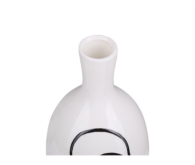 Beliani Jarro de flores AKRAI Branco