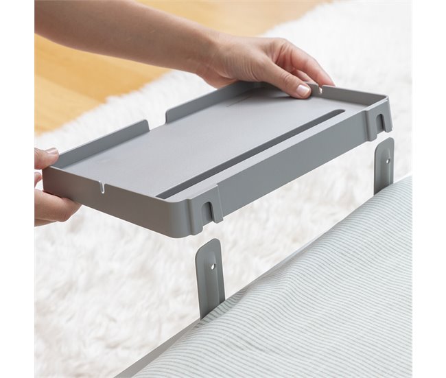 Prateleira Universal para a Cama Modelo Bedten Cinza