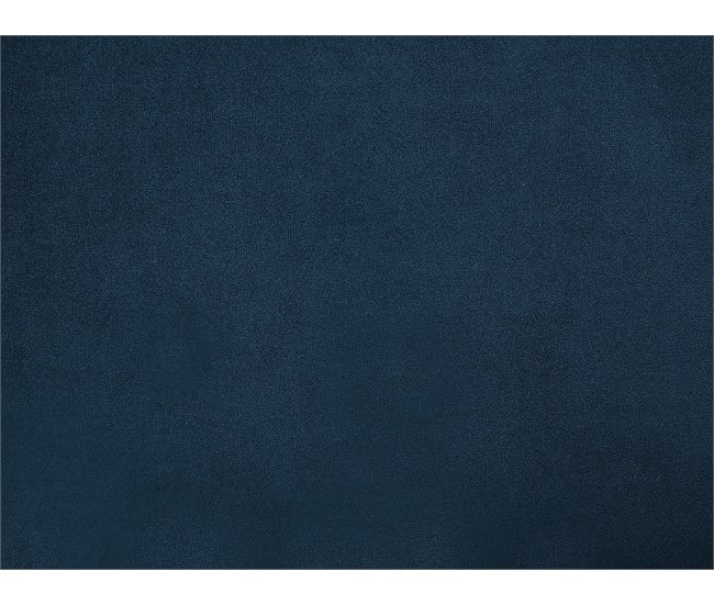 Beliani Chaise longue à direita Veludo ALLIER Azul Marino