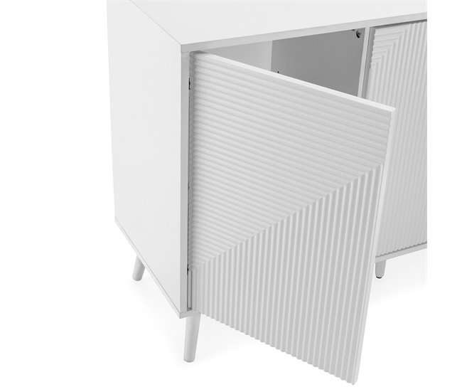 Aparador Telmo 3 gavetas 120 Branco