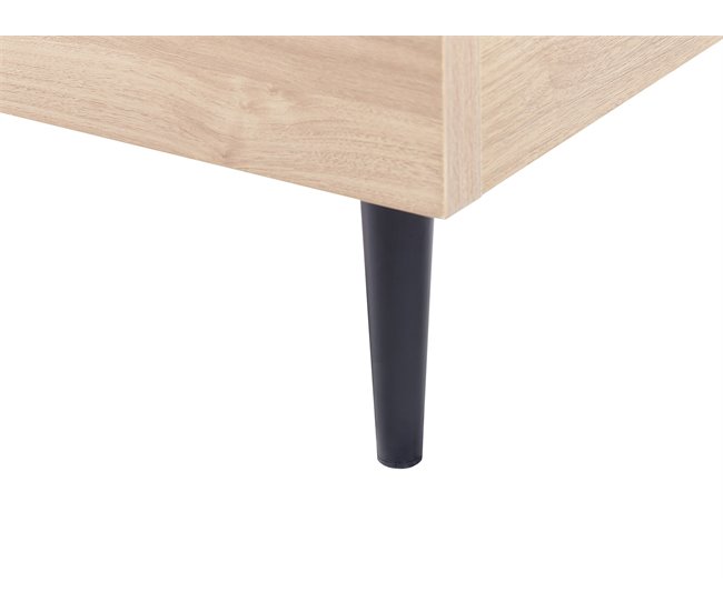 Beliani Cama com estrado Pele sintética LIMANTON 181x215 Dourado