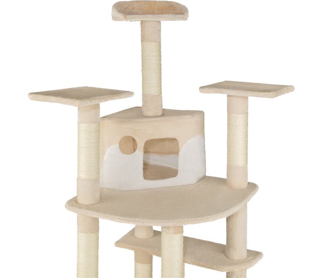 Árvore para gatos Bege