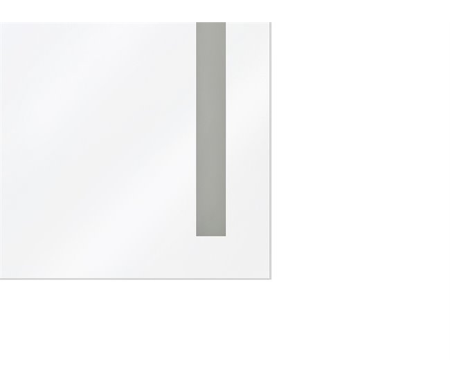 Beliani Espejo de baño MARTINET 60x4 Cinza