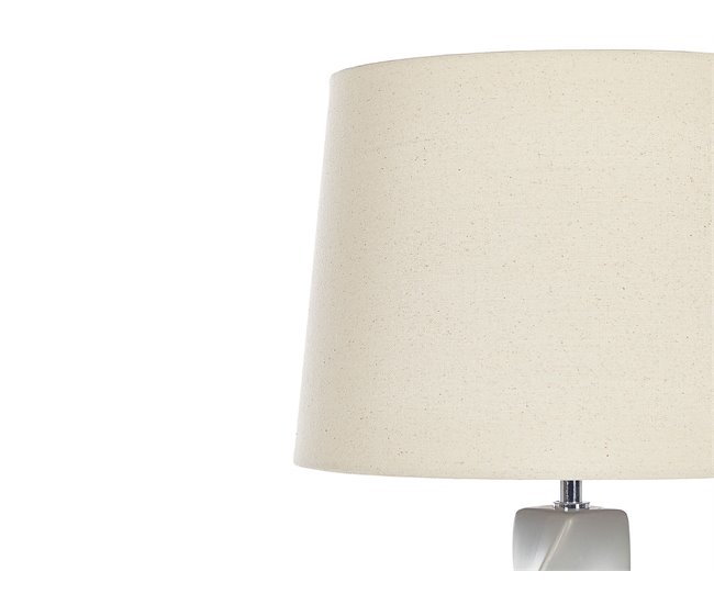 Beliani Lámpara de mesa BELAYA Bege