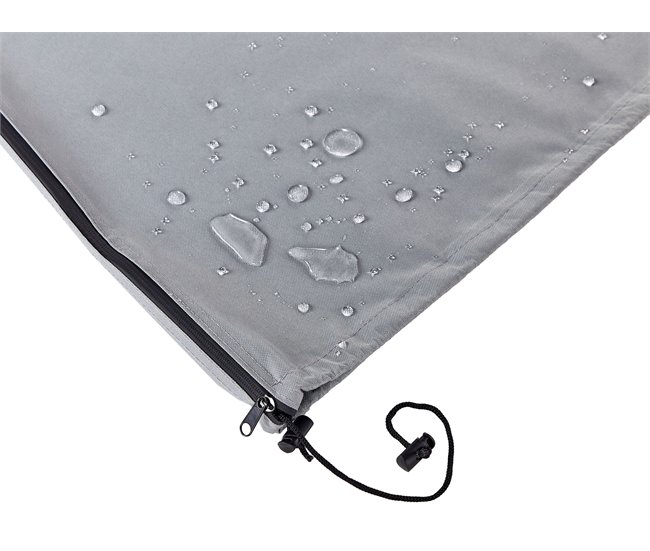 Beliani Proteção para os móveis CHUVA Cinza