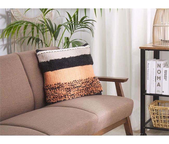 Beliani Almofada decorativa MIHALGAZI Multicor