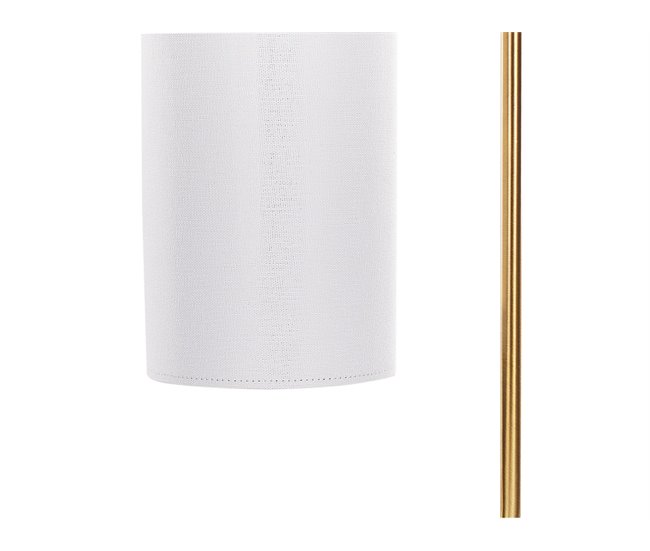 Beliani Candeeiro de mesa LIBERIA Castanho