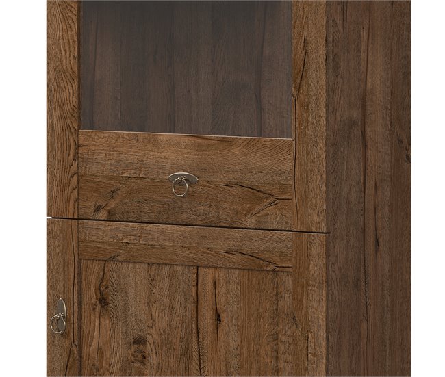 Armário expositor de 2 portas em madeira Noé Madeira