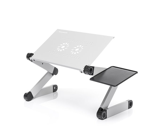 Mesa Multi-Posições Ajustável para Portáteis Branco