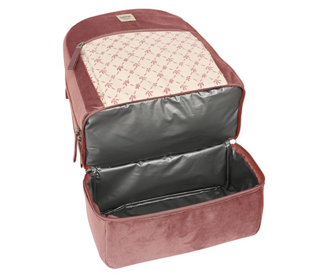 Mochila Acessórios Bebé Marsala Rosa