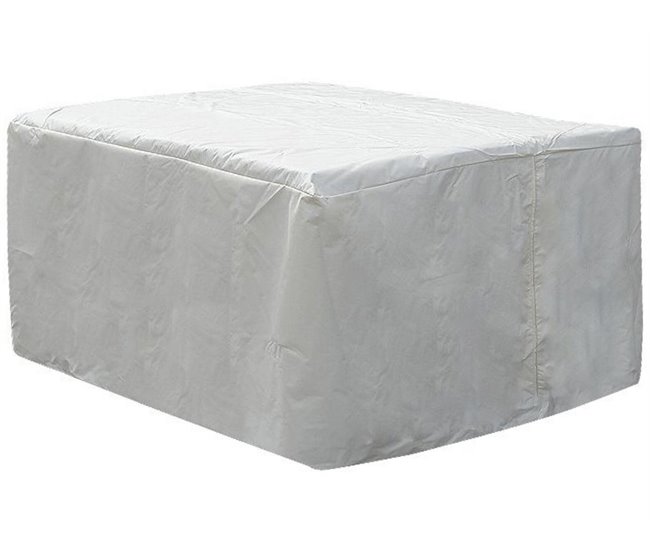Beliani Proteção para os móveis CHUVA Branco