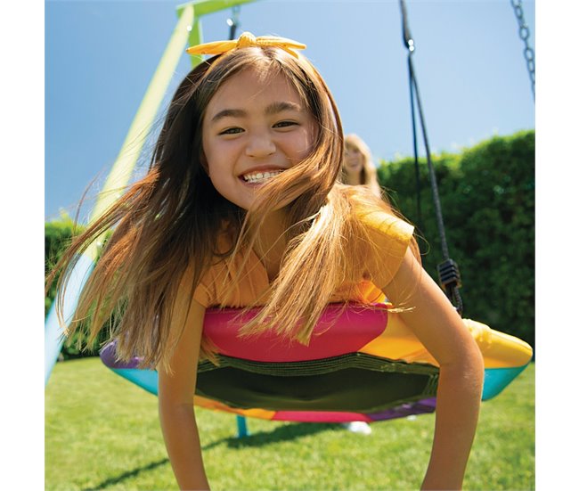 Balanço infantil com ninho INTEX Azul/ Verde