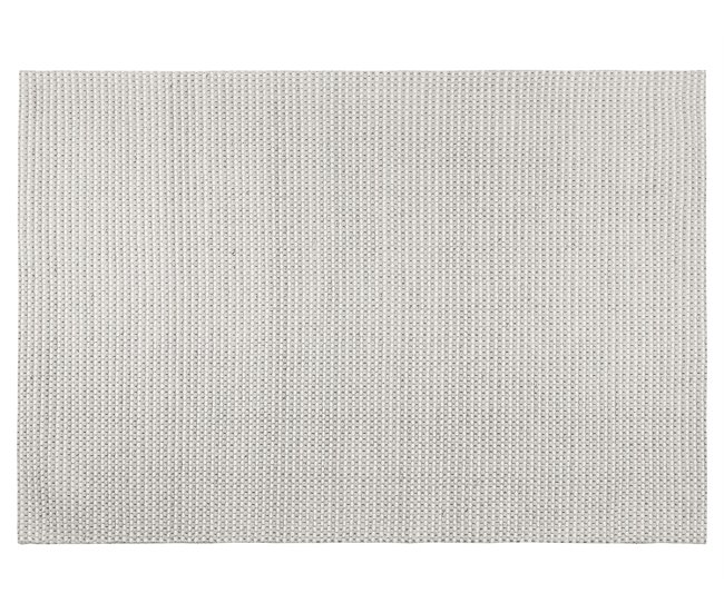 Beliani Pelos curtos KILIS 140x200 Cinza Claro