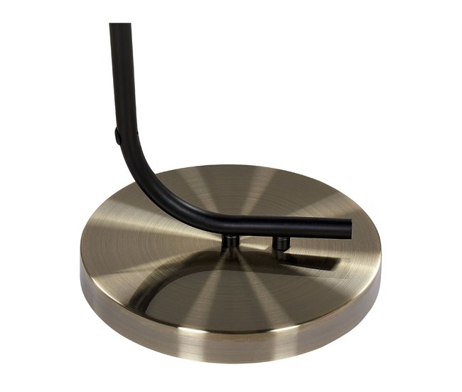 Beliani Candeeiro de pé CAUDELO Preto