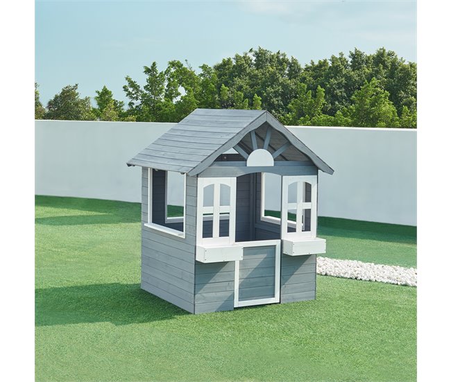 Casa de brincar para crianças Vesa [casa.pro] Cinza