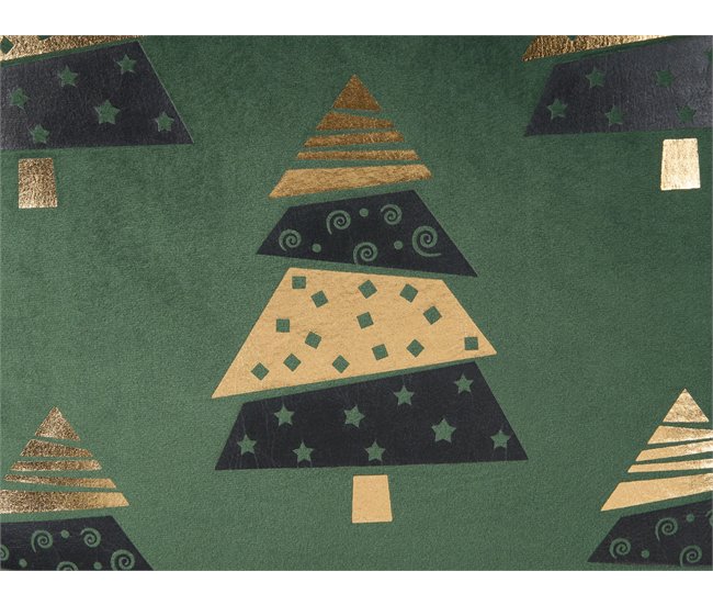 Beliani Almofada decorativa GOLDSPRUCE 45x45 Verde