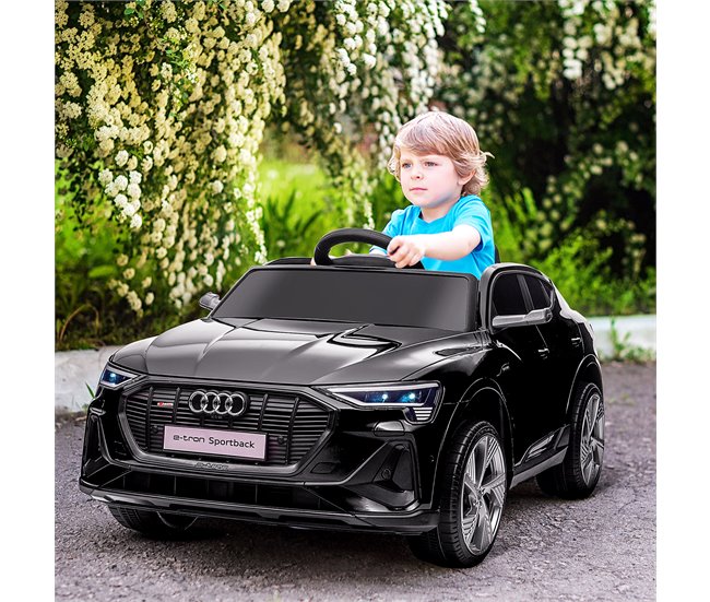 Carro Elétrico para Crianças PP e Aço HOMCOM Preto