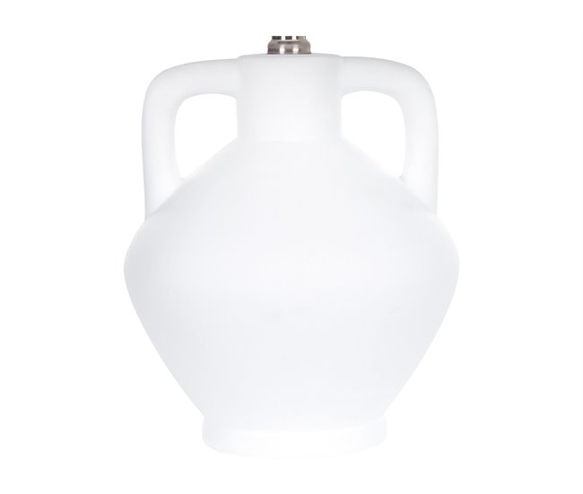 Beliani Candeeiro de mesa LABRADA Branco