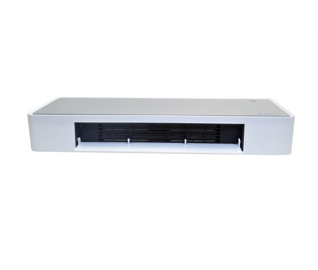 Aquecedor de parede de cerâmica 2000W com painel de controlo Cinza