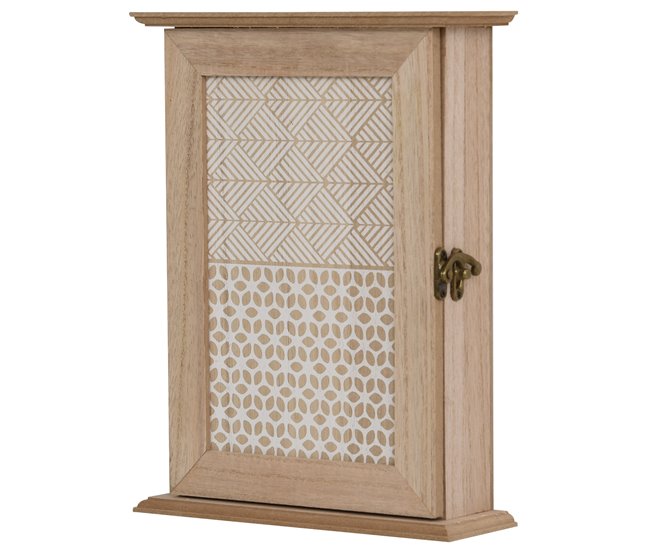 Armário para Chaves MDF HOMCOM Castanho