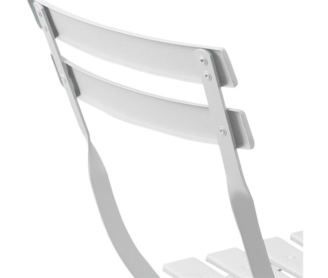 Conjunto de mesa e cadeiras de jardim dobráveis Teresa Branco