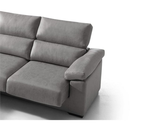 Chaise longue BEA Cinza Claro