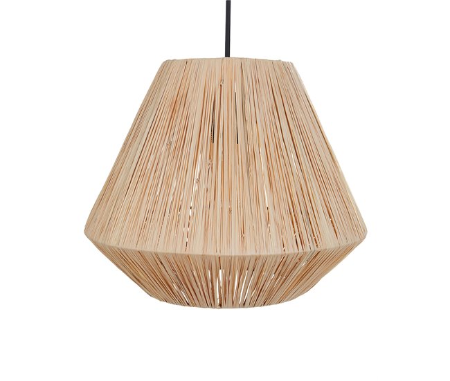 Beliani Candeeiro de tecto DAMIT Natural
