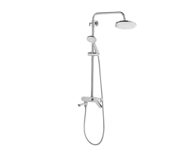 Beliani Conjunto de duche GURARA 23x36 Branco