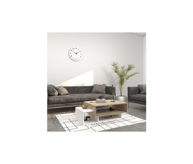 Mesa de Centro Elisa 100x60 Castanho Claro