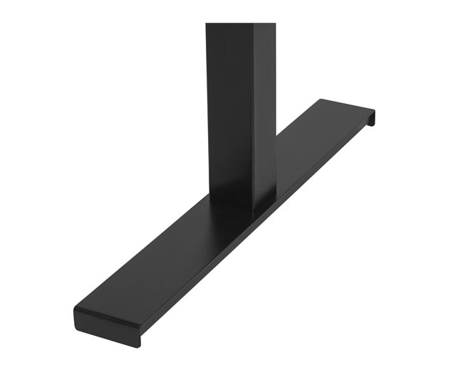 Beliani Secretária DESTIN 130x72 Cinza