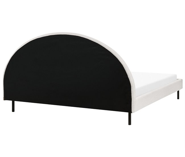 Beliani Cama Bouclé MARGUT 192x214 Bege