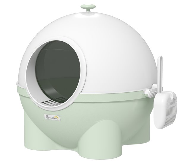 Caixa de Areia para Gatos PP e PC PawHut Verde