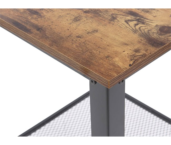 Beliani Mesa de jantar AVIS 45x45 Castanho