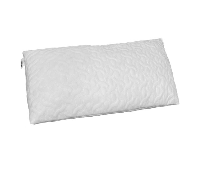 Travesseiro viscoelástico Eko Flakes 150x30 Branco